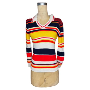 1970s striped sweater 