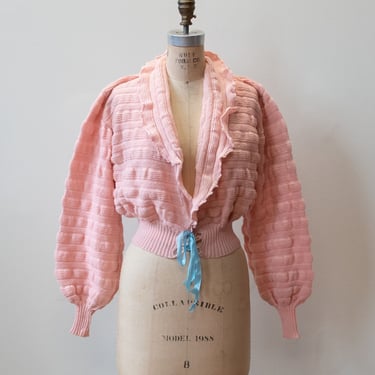 1940s Knit Bed Jacket 