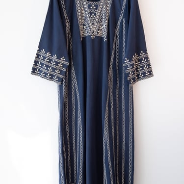 1960s Moroccan Embroidered Caftan