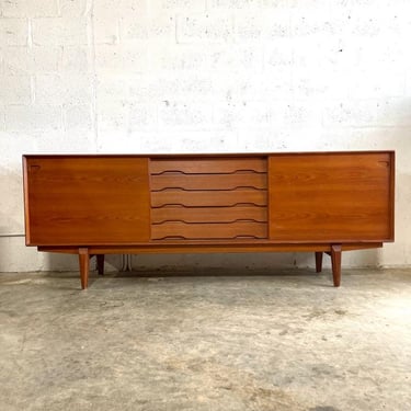 Danish Mid Century Modern Credenza or TV Console by Skobvy 