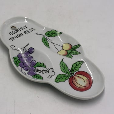 vintage Gourmet Spoon Rest 