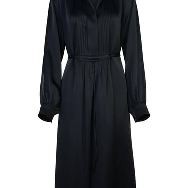 Jil Sander Black Viscose Blend Dress Woman