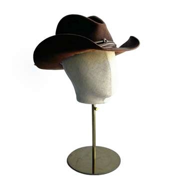 STETSON BROWN COWBOY HAT
