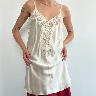 Vanilla Silk and Lace Slipdress