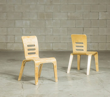 Wooden School Chairs