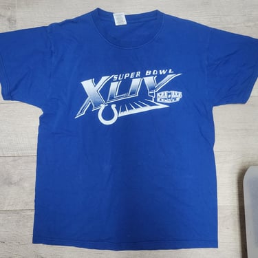 Super Bowl XLIV TShirt Indianapolis Colts Football Peyton Manning Sports Collectible Shirts 