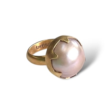 Mabe Pearl Ring