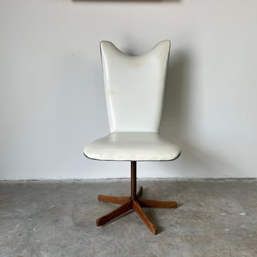 1960s Vintage Seymour Weiner for Kodawood Swivel Accent Chair 