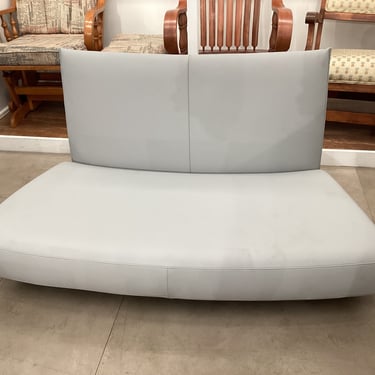 Vitra White Leather Seat