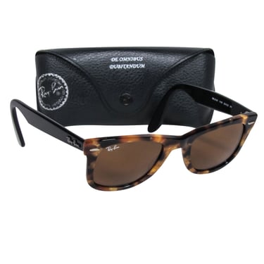 Ray-Ban - Brown Tortoise Front Sunglasses