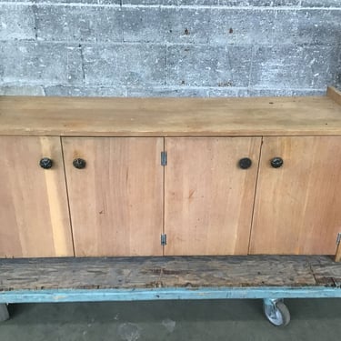 Short n’ Wide Fir Credenza (Seattle)