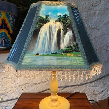 Mid century floor lamp waterfall lamp 