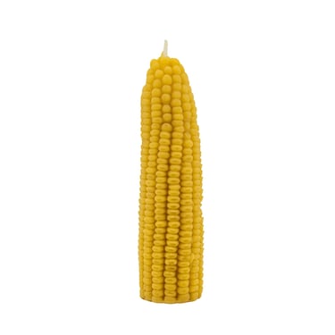 Beeswax Corncob Candle