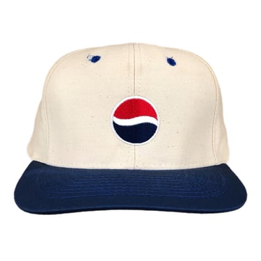 Vintage 90s Pepsi “One Hundred Years” Embroidered Promotional SnapBack Hat Cap 