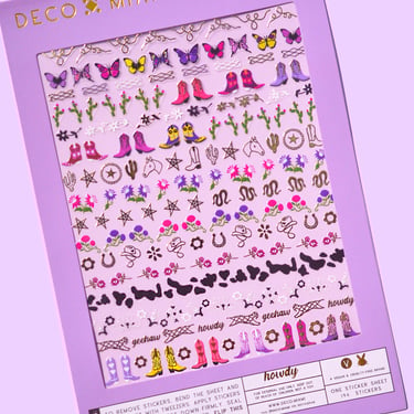 Nail Art Stickers - Howdy