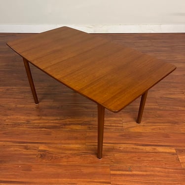 A.H. McIntosh Teak Butterfly Leaf Dining Table
