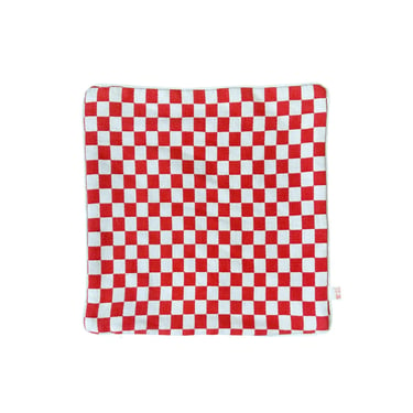 Kirmizi Checkered Jacquard Pillow Case