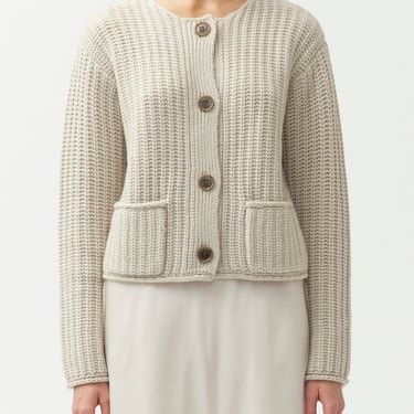 Suzie Cardigan Jacket - Oyster