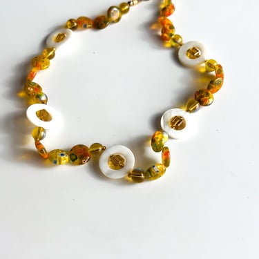 Vintage Milliefleur Beaded Necklace