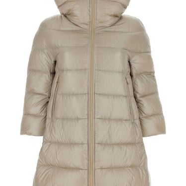 Herno Woman Sand Nylon Cleofe Down Jacket