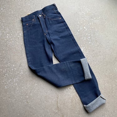 70s Lee Deadstock Raw Denim Jeans 