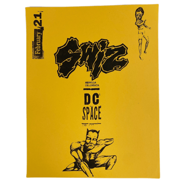 Vintage Swiz "DC Space" Flyer