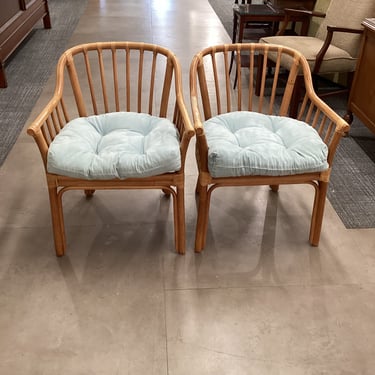 Bamboo Chair Pair