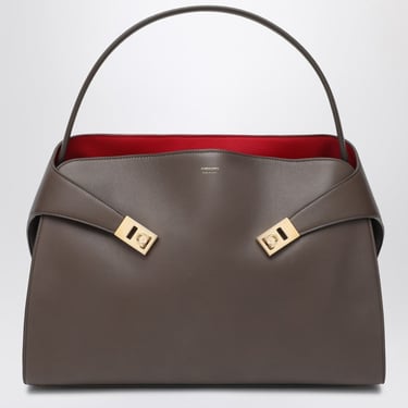 Ferragamo Hug Soft L Clay/Red Shoulder Bag Women