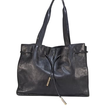 Gucci - Black Leather Mini Tote Bag