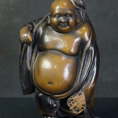 Japan Hoite-sama Buddhist deity bronze sculpture 1970s Japanese craft 