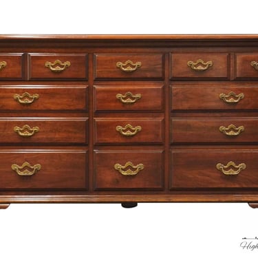 THOMASVILLE FURNITURE Collector's Cherry Traditional Style 62" Triple Dresser 10111-130 