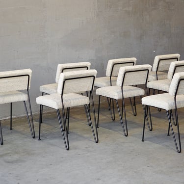 Set of 8 Modernist Dining Chairs 