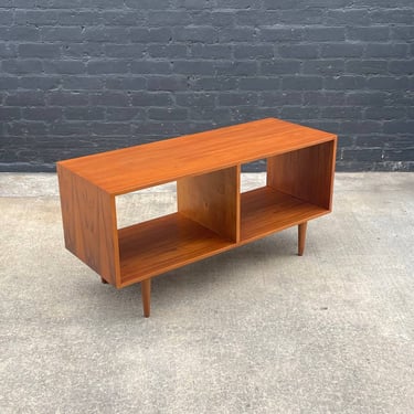 Danish Modern Teak Credenza Bookcase Shelf,  c.1960’s 