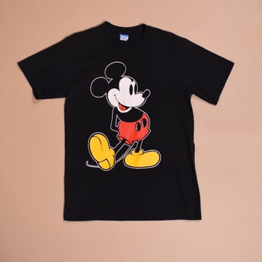 Black 90s Mickey Mouse Tee By Disney, M