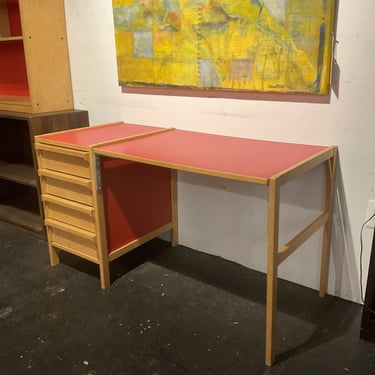 Vintage Wood & Laminate Desk