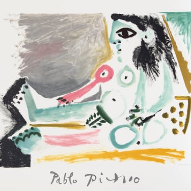 Femme Nu Assise by Pablo Picasso, Marina Picasso Estate Lithograph Poster 
