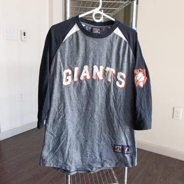 Vintage Giants T-Shirt Cooperstown Collection New York 2000s 1990s Cool Fun Retro Tee XL 