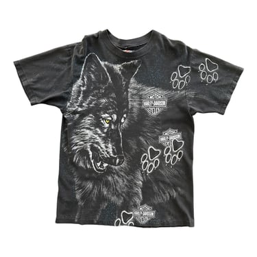 Harley Wolf Tee | M | 90s