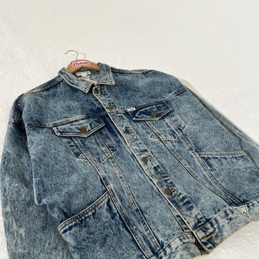 Guess for men 80's Denim Jacket Sz Medium