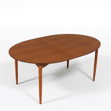 Expanding Mid-Century Modern Walnut Dining Table, c.1960’s 