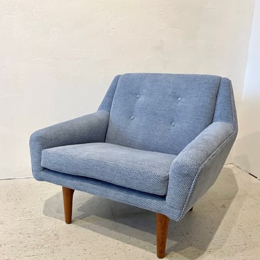 Scandinavian Club Chair -  Vintage Mid Century Modern 