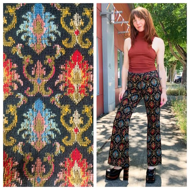 60s tapestry pants 