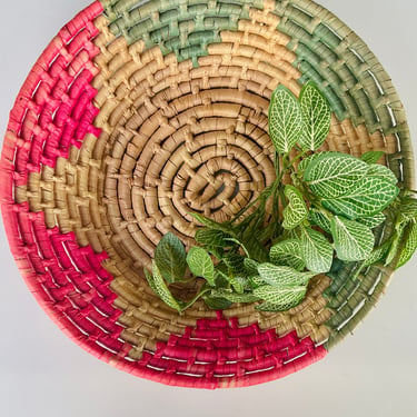 Native Colorful Weaved Basket