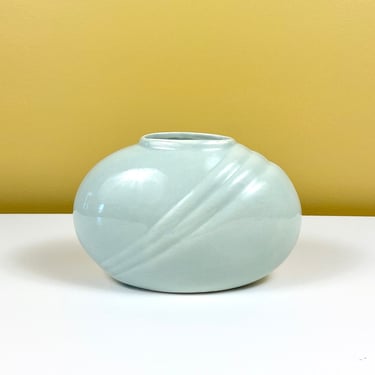 Small Mint Art Deco Vase 