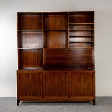 Danish Rosewood Bookcase Cabinet by Kai Winding - (322-079) 