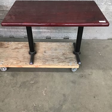 “Wood Grain” Bar Table (Seattle)