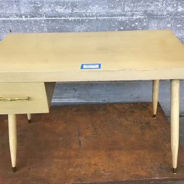 White Oak MCM Desk (Seattle)