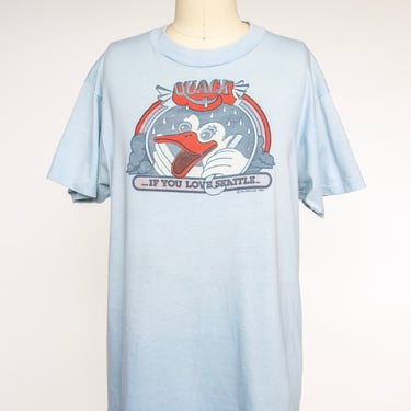 1980s Tee Seattle Duck T-Shirt M 