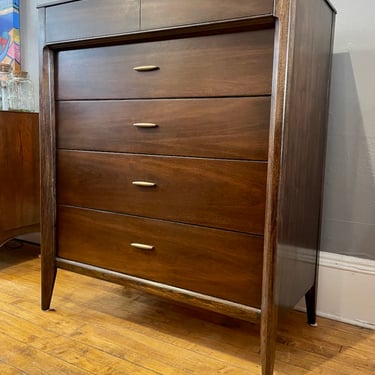 Mid Century 5 Drawer Highboy by Dixie Furniture