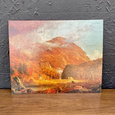 Notch of White Mountain by Thomas Cole Print on Board